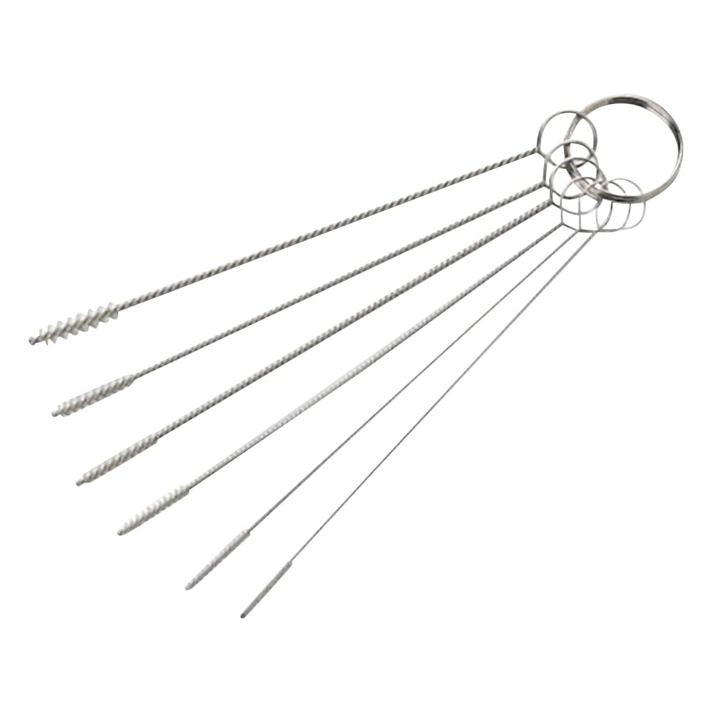 Amazon | アズワン 極細ブラシ6本セット /2-9620-07 | 業務用清掃