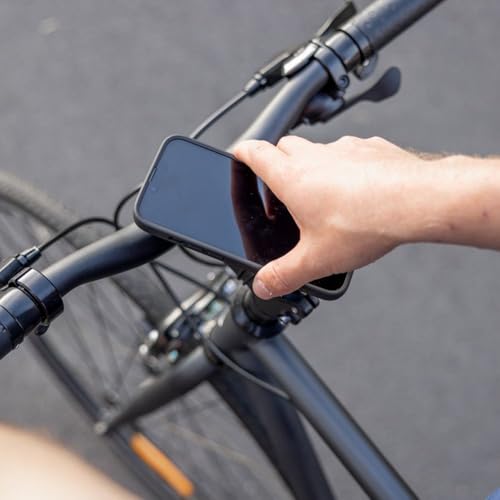 Image of Quad Lock Stem /Handlebar Bike Phone Holder Kit with MAG Phone Case for Samsung Galaxy S24 FE