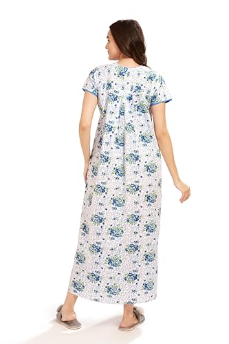 Image of AV2 Women Printed Feeding /Nursing /Maternity Nighty