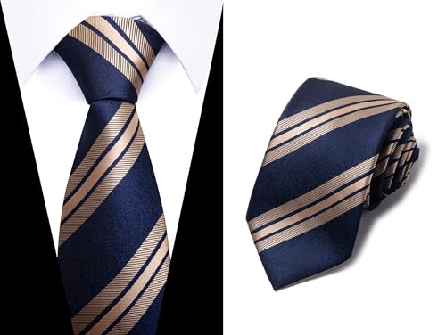 Image of Passabin Tie For Men Necktie Woven Jacquard Neck Ties Set 6 PCS