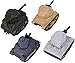 Ai-Fun 4PCS Pull Back Mini Tank Toy Car - Army Vehicle Military Toys, Die-Cast Battle Model for Kids, Durable Play Vehicle (Solid Color)