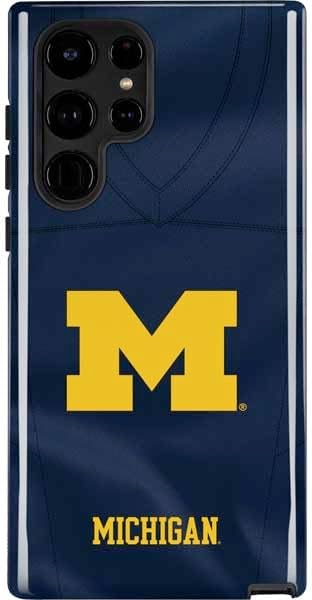 Skinit Impact Phone Case Compatible with Galaxy S25 Ultra - Officially Licensed University of Michigan M Design
