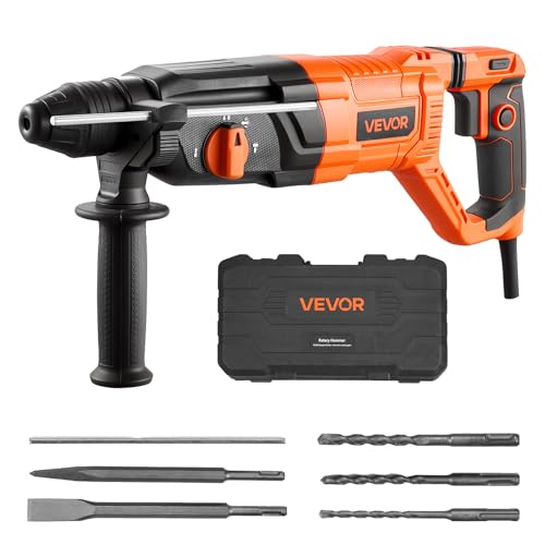 VEVOR 1-1/8 in SDS-Plus Rotary Hammer