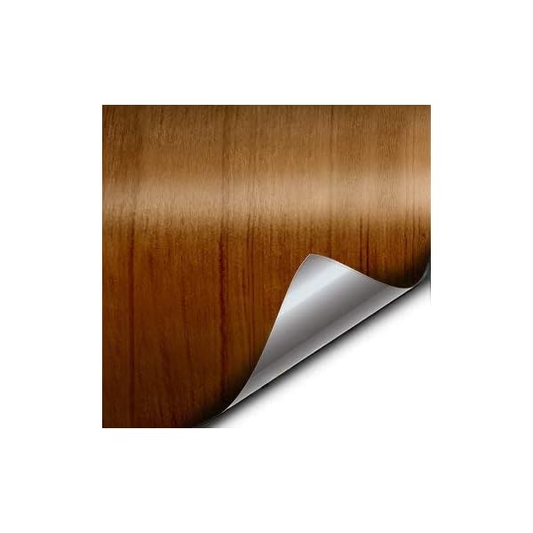 VViViD Wood Grain Adhesive Vinyl Sheet Roll (1ft x 48 Inch, Oak