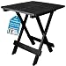 Produktbild My-goodbuy24 Gartentisch Beistelltisch klein leicht Klappbar Kunststoff Balkon Garten Terrasse Tisch Balkontisch Klapptisch Outdoor - 45 x 43,5 x 50,3cm (Schwarz)