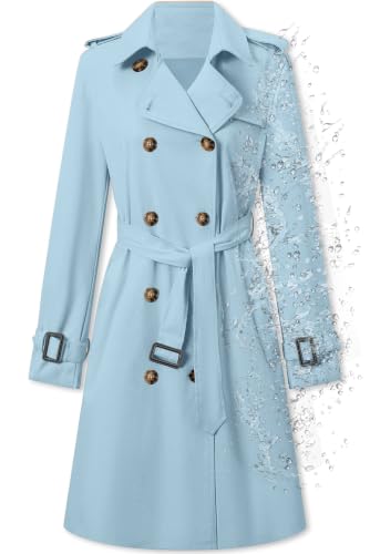 Trench Coat Light Blue