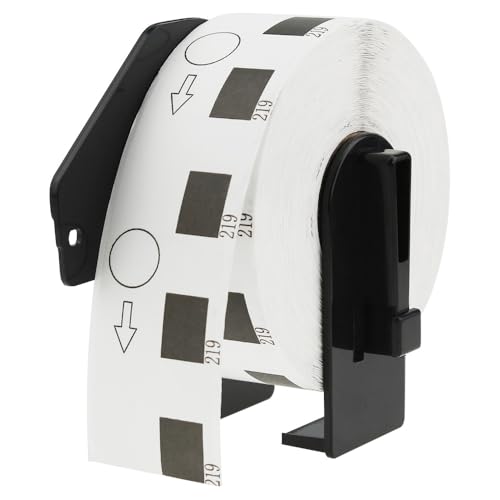 Compatible DK-11219 12mm Round White Thermal Standard Address Labels Compatible with Brother QL-500 550 570 700 710W 720NW 800 810W 820NWB 1050 1100 1110NWB Printers
