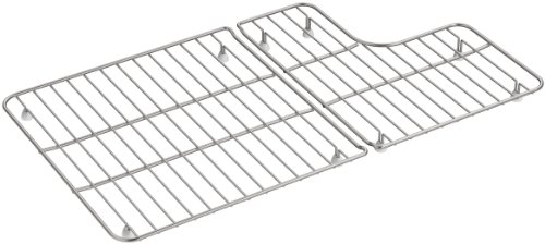 KOHLER 6449-ST Sink Racks for Whitehaven K-5826 and K-5827 Sinks, Stainless Steel