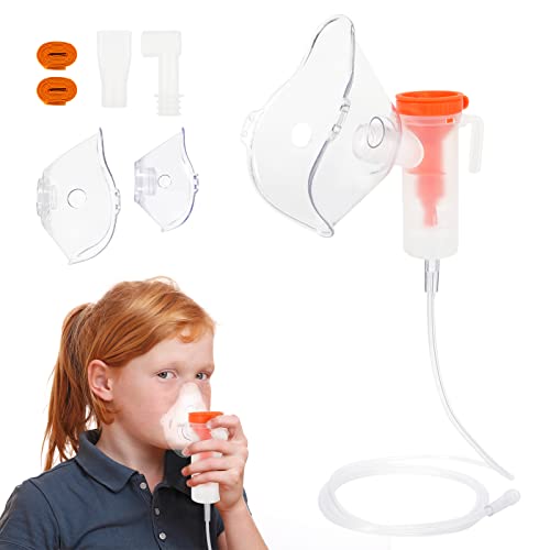 CARER SPARK Accessori per tubo inalatore e kit di accessori per bocchino per adulti e bambini Set nebulizzatore universale