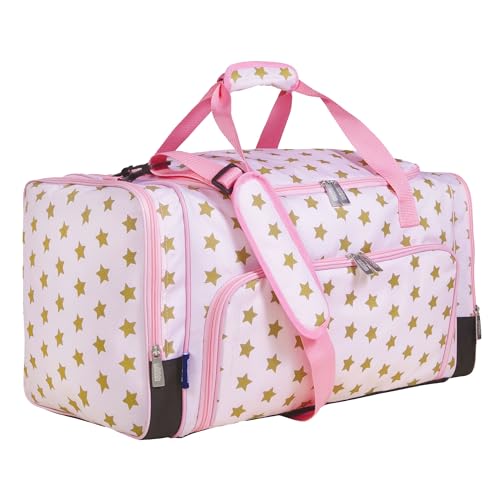 Image of Wildkin Kids Weekender Duffel Bag - Carry-On Size for School, Travel, & Sleepovers