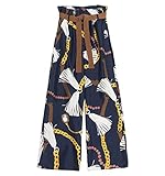  Alysi - Donna Pantalone Macro Foulard Fantasia Blu 158135 A8051 Notte - Taglia 44