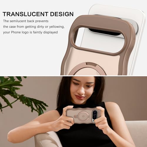 Coque de protection Google Pixel 10 Pro avec anneau aimanté - 4