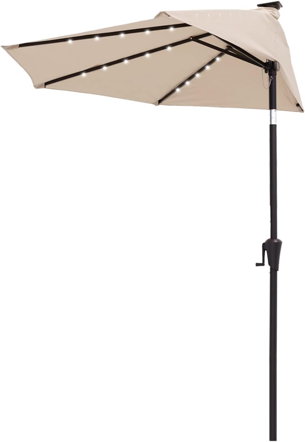 Half patio umbrella with tilt Clearance