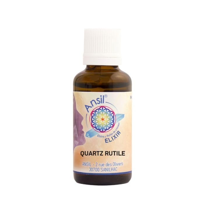Quartz rutile - Elixir de Cristaux - Ansil - 30 ml