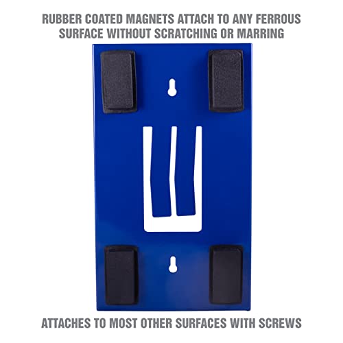 oemtools 23124 blue magnetic glove dispenser disposable gloves box holder magnetic glove box holder for wall mount