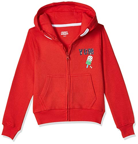 Image of Amazon Brand - Jam & Honey Girls Winter Sweatshirt