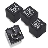 SLIMI 4 PCS 40A Automotive Relays, Car Relay Switch, 5 Pin Relay, 12V Waterproof, Trim System Components...
