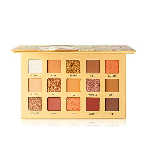 The Sunset Dusk Palette | 15 Color Eye Shadow of BEAUTY GLAZED Eyeshadow Palette | QyeeCosmetics. - Amazon Vine