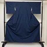 正絹結城調無地紬 貴重