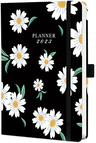 2023 Diary A5 Week to View, Weekly & Monthly Planner, from Jan 2023 to Dec 2023, Academic Diary 2023 with Tabs, Pen Loop and Inner Pocket, Size A5 (21×14.5×2.5cm)