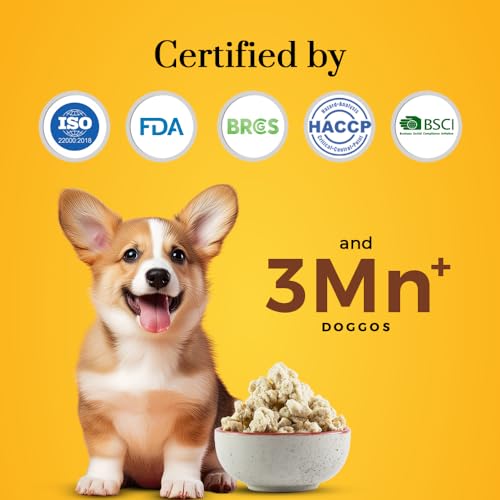 Dogsee Crunch Coconut Training Treats for Dogs - 50g Real Coconuts | for Better Digestive Health | Freeze-Dried Training Treats