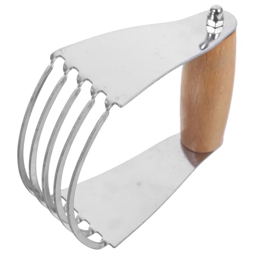 HOMOCONO Dough Scraper Pastry Cutter Flour Mixer Baking Tool Stainless Steel for Kitchen