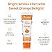 Himalaya Botanique Kids Toothpaste, Herbal, Orange Flavor, Fights Plaque, Fluoride-Free, Gentle, No Artificial Flavors or Colors, SLS Free, Gluten Free, Cruelty Free, Vegan, Foaming, 4 Oz, 1 Pack