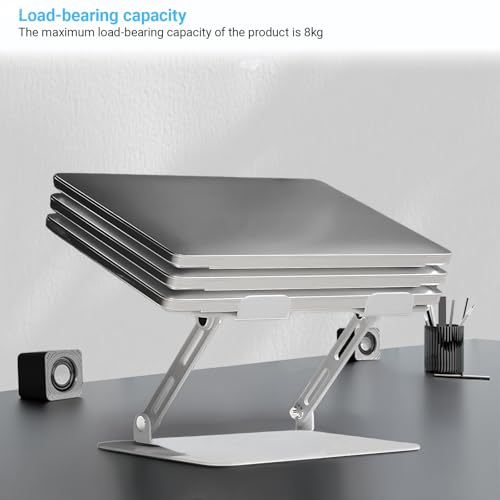 Support réglable multi-angle pour ordinateur portable en alliage - 7