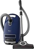 Miele Complete C3 Multi Surface Care Bagged Canister Vacuum, Designed for Multi Surface Care with 3 Full Size Floorheads, Ideal for Hard Floors and Low-Medium Pile Carpet, in Marine Blue