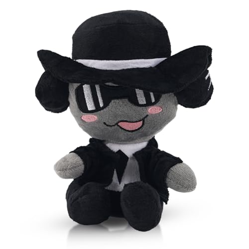 Pianocean Forsaken Chance Plush Toy Stuffed Plush Doll Cute Cartoon Collectible Home Decoration Birthday Gift for Children Boys and Girls