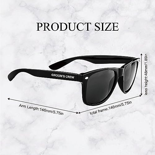 Groomsmen Proposal Gift Bachelor Party Favors Decorations For Men 8 Pcs Sunglasses.3