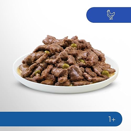 PERFECT FIT™ Katze Portionsbeutel Indoor mit Huhn 12 x 85g