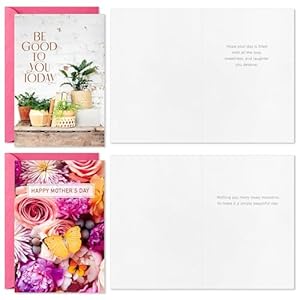 Hallmark Mother's Day Card Assortment (24 Cards with Envelopes) Plants and Flowers Hallmark Mothers Day Card Assortment 24 Cards with Envelopes Plants and Flowers