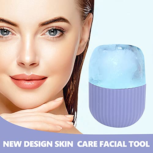 Molde de Gelo para Rosto, Rolo de Gelo para Rosto e Olhos Alívio da Dor para o Rosto Aderência Antid