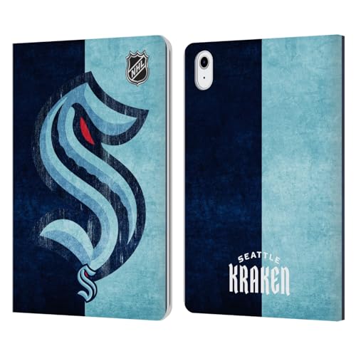 Protection iPad Air 11 Seattle Kraken étui portefeuille cuir