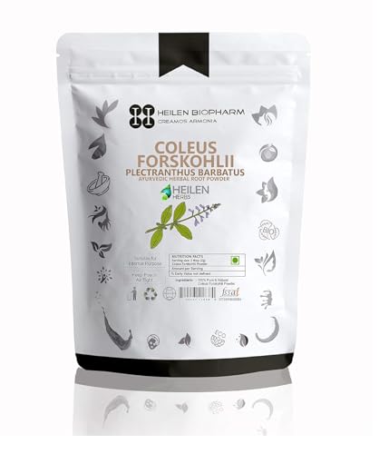 YANG Coleus Forskohlii Polvo Promoción del metabolismo - 200 g