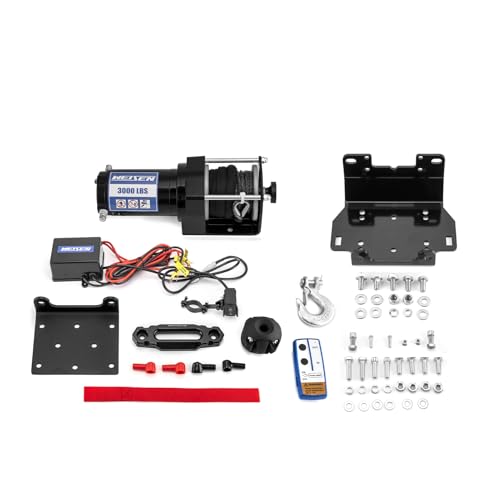 Kit de Winch Eléctrico 3000lb WeiSen con Soporte y Control miniatura 7