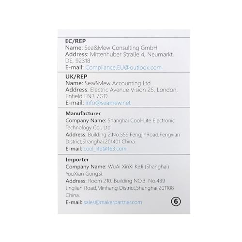 GeeekPi 8 Stück Kühlkörper für Raspberry Pi 4 Model B,Raspberry Pi Aluminium Kühlkörper mit wärmeleitendem Klebeband für Raspberry Pi 4B (RPi Board ist Nicht im Lieferumfang enthalten) (2Pack)