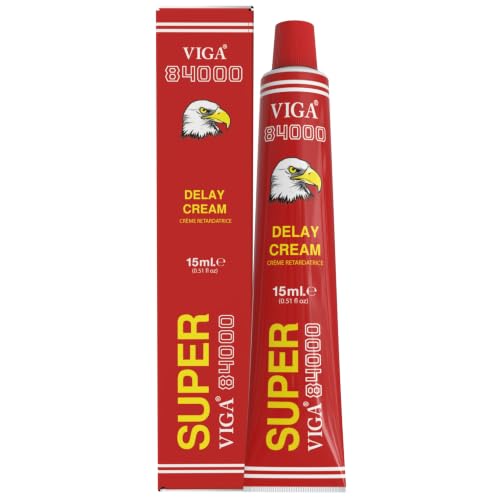 Image of Super Viga 84000 Delay Cream for Men, External Use Only 0.50 Fl Oz (2 Pcs)