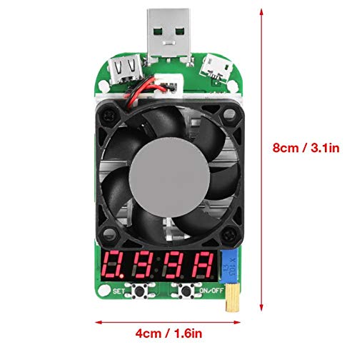 USB elektronische batterijtester LD35usb Load Discharge Tester Accuspanning en -stroom meettabel - Afbeelding 4