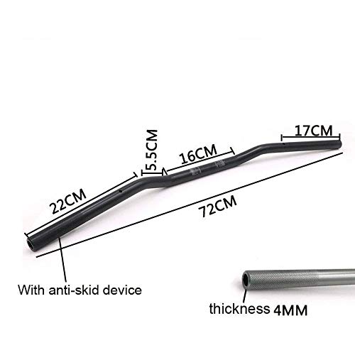 Manillar universal para moto Cafe Racer Bobber Chopper Tracker Custom XV, 22 mm