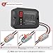 RV Propane Gas Detector, Digital Propane/LP Gas Alarm-12V DC for Motorhome Travel Trailer, Motor Coach, Truck Camper, (R501 Black)
