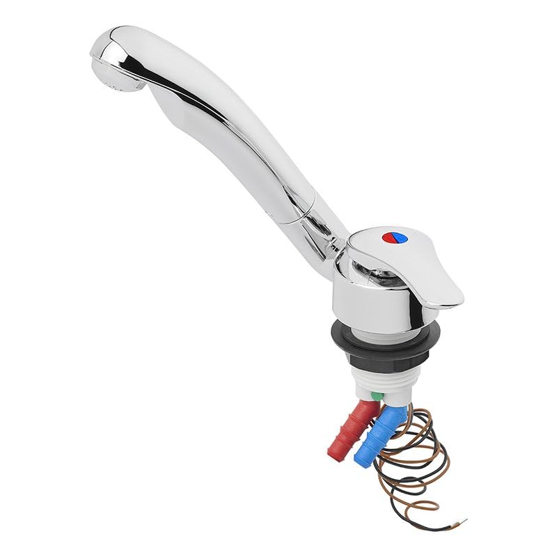 Samba - Grifo mezclador de cerámica, diámetro de 33 mm, 12 V, cromado