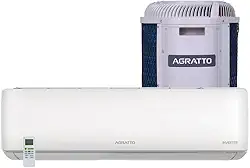 Ar condicionado Split Hi Wall Inverter Agratto Liv 9.000 BTU/h Quente e Frio LCST9QF – 220 Volts