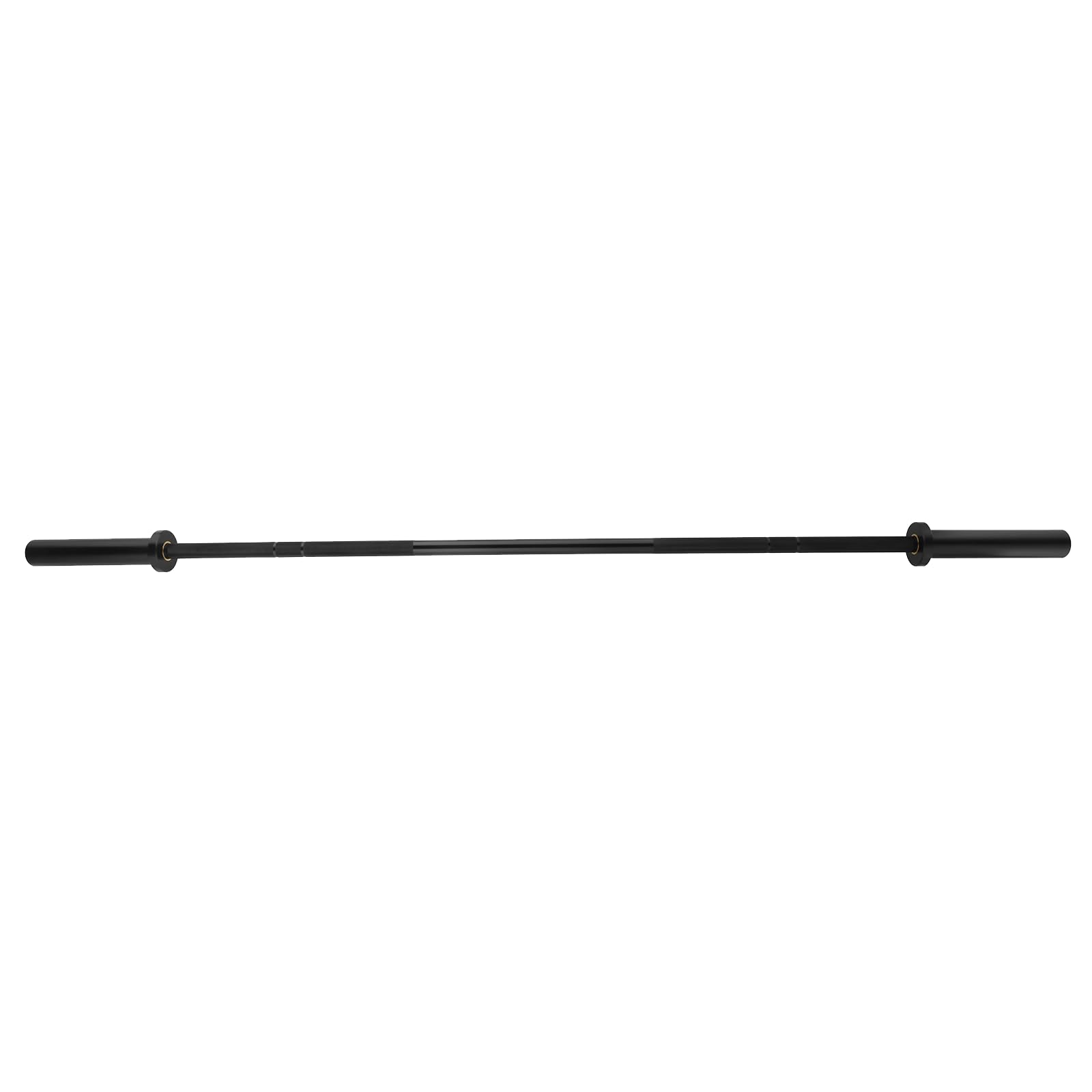 Barra Técnica Olímpica Negra 1.8m · 50mm · 2 Rodamientos · Aluminio Ligero 45kg | Fitness Tech