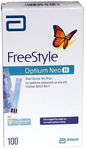 Anmol Free Style Optium Neo H 100 Strips By Abbott