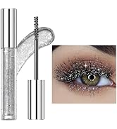 DLZZRS Colored Mascara for Eyelashes, Diamond Glitter Colorful Shiny Sparkle Waterproof Long Last...