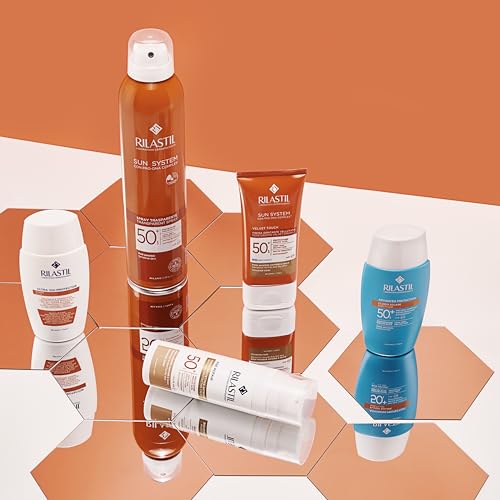 Rilastil Fluid 100, feuchtigkeitsspendende und schützende Emulsion, ultraleichte Textur, wasserfest, für empfindliche Haut, 50 ml – Ansicht 6