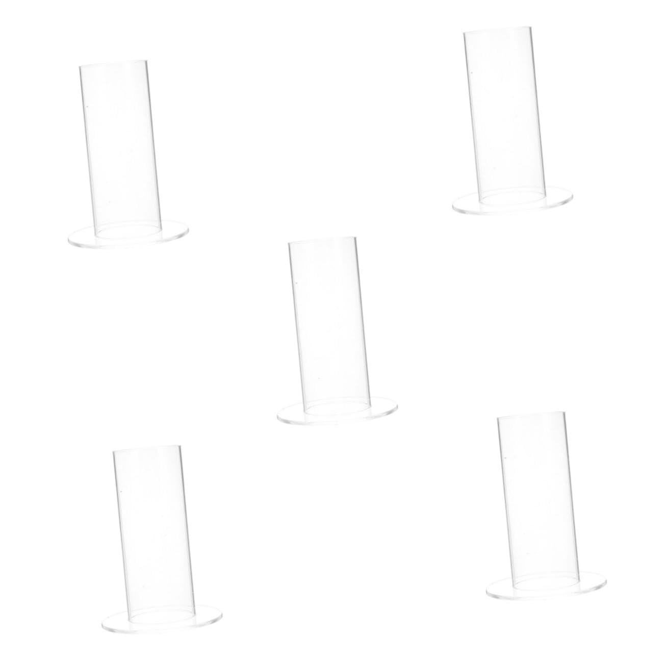 FRCOLOR 5pcs Scrunchie Holder Stand Hair Tie Organizer for Accessories Jewelry and Bracelets Display Stylish Vanity Storage for Hair Scrunchies and Ties