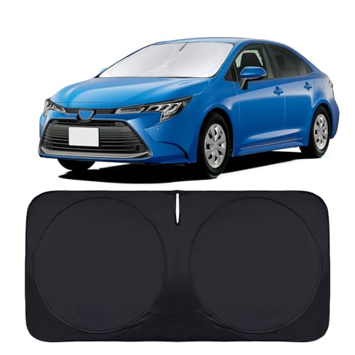 for Toyota Corolla 2023 Windshield Sun Shade, Front Sunshade for 2022 Corolla Prius Yaris Sienna...
